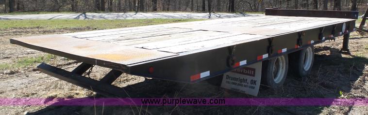 image for item BL9577 2011 Overbilt tilt deck trailer