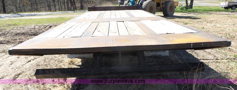 image for item BL9577 2011 Overbilt tilt deck trailer