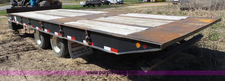 image for item BL9577 2011 Overbilt tilt deck trailer