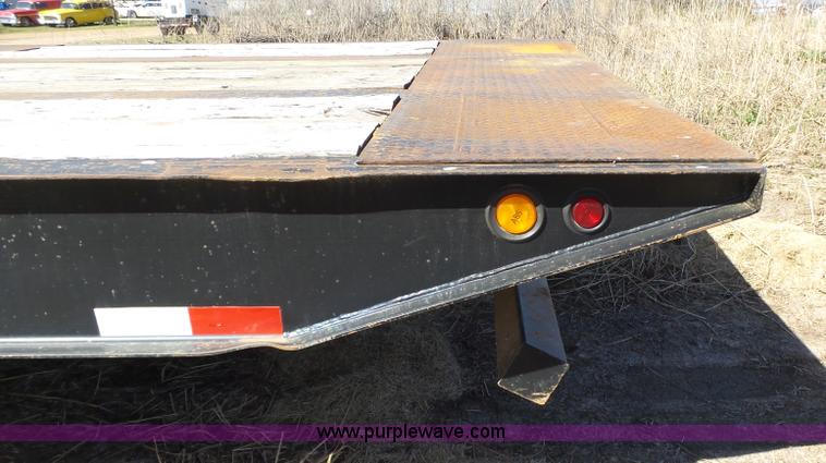 image for item BL9577 2011 Overbilt tilt deck trailer