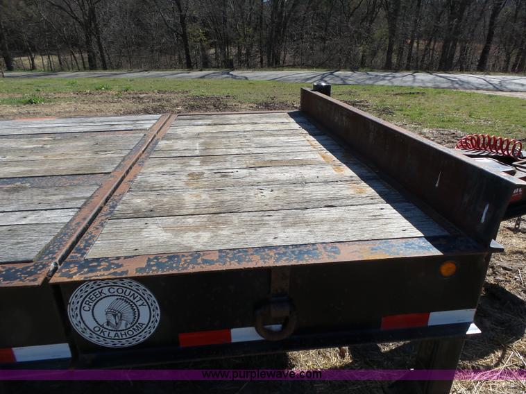 image for item BL9577 2011 Overbilt tilt deck trailer