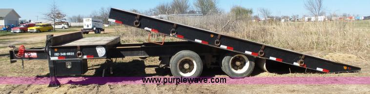 image for item BL9577 2011 Overbilt tilt deck trailer