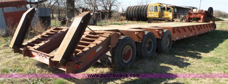 image for item BL9579 1964 Load Craft M3-909-RGN-S1B equipment trailer