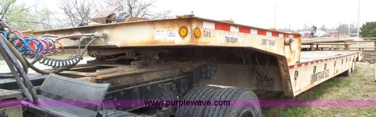 image for item BL9604 1998 Trail Eze 48HD drop deck trailer