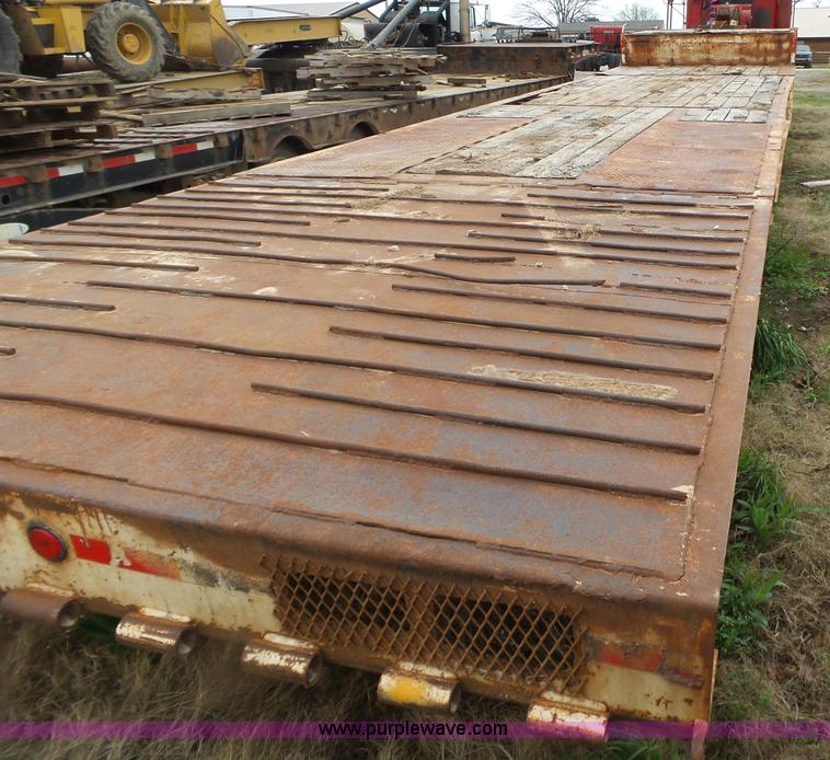 image for item BL9604 1998 Trail Eze 48HD drop deck trailer