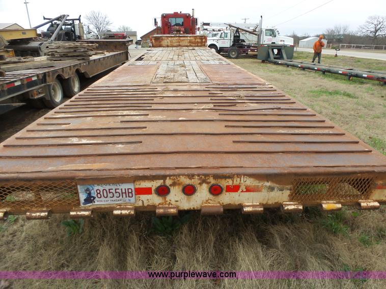 image for item BL9604 1998 Trail Eze 48HD drop deck trailer