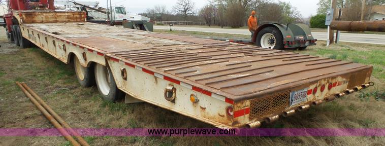 image for item BL9604 1998 Trail Eze 48HD drop deck trailer