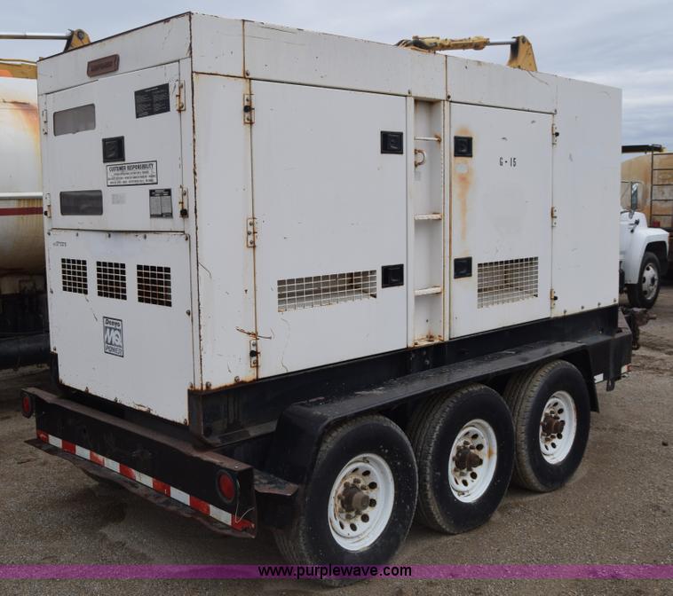 image for item BX9887 Multiquip Whisperwatt AC generator