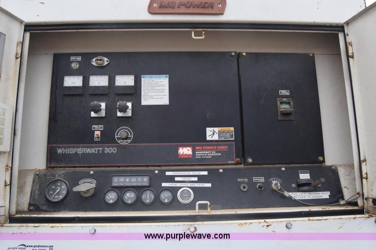 image for item BX9887 Multiquip Whisperwatt AC generator