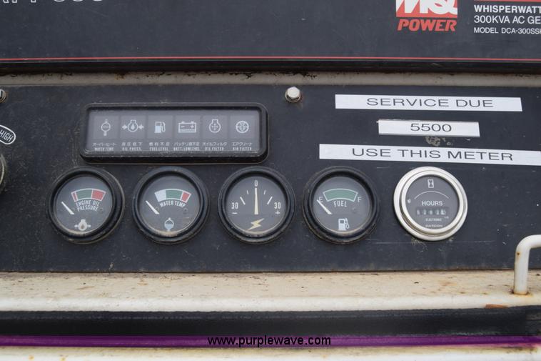 image for item BX9887 Multiquip Whisperwatt AC generator