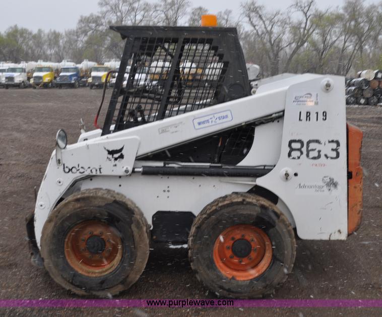 image for item G7324 1999 Bobcat 863 F series skid steer