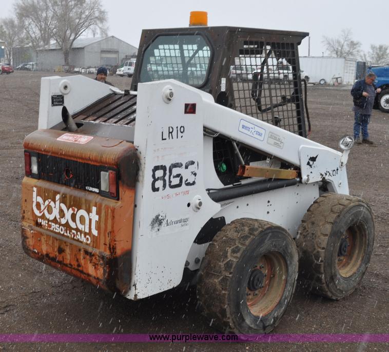 image for item G7324 1999 Bobcat 863 F series skid steer