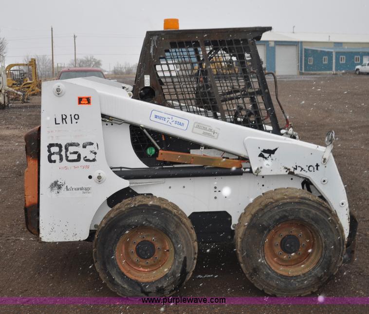 image for item G7324 1999 Bobcat 863 F series skid steer