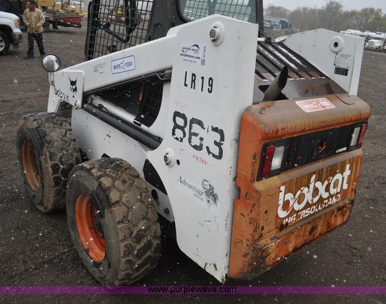 image for item G7324 1999 Bobcat 863 F series skid steer