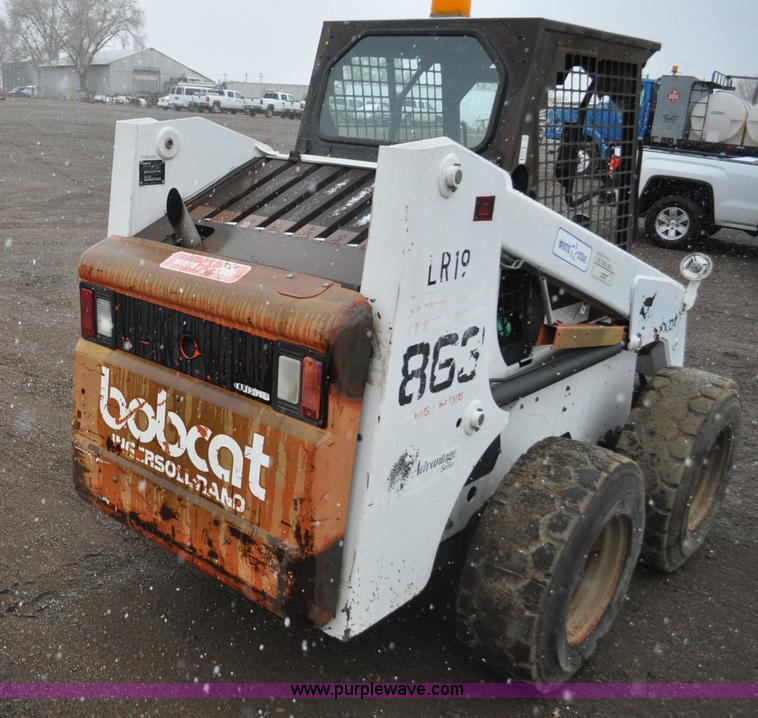 image for item G7324 1999 Bobcat 863 F series skid steer