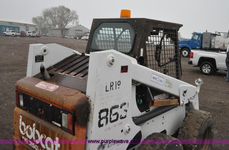 image for item G7324 1999 Bobcat 863 F series skid steer