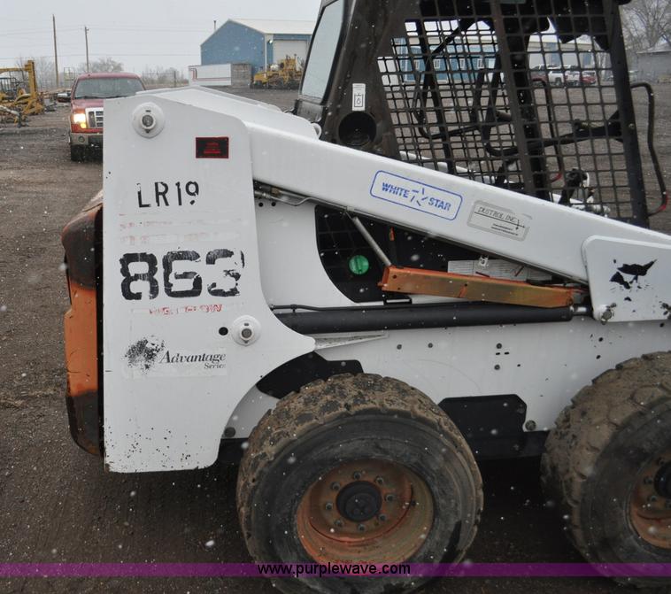image for item G7324 1999 Bobcat 863 F series skid steer