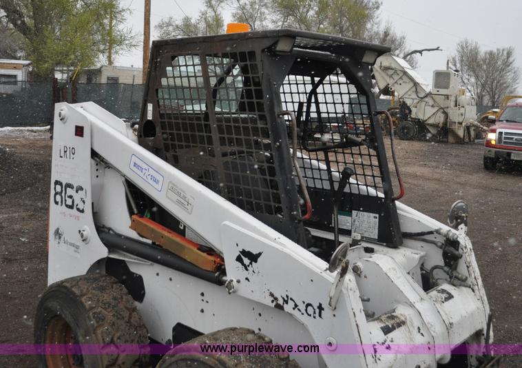 image for item G7324 1999 Bobcat 863 F series skid steer