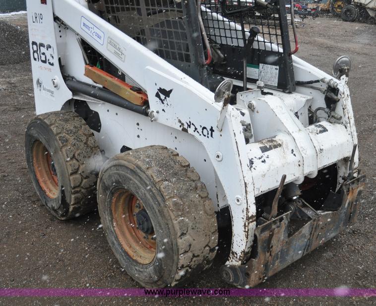 image for item G7324 1999 Bobcat 863 F series skid steer