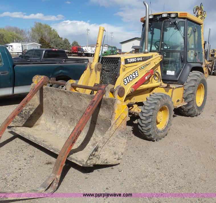 image for item J6180 1998 John Deere 310SE backhoe