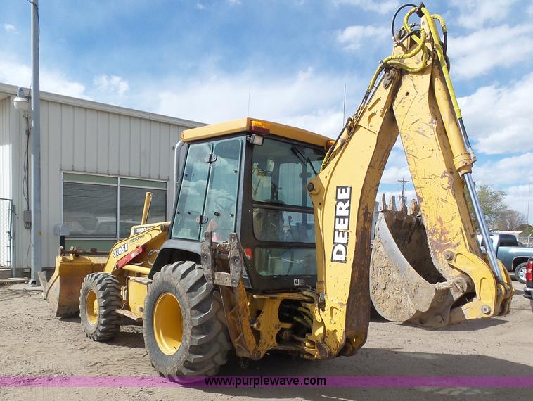 image for item J6180 1998 John Deere 310SE backhoe