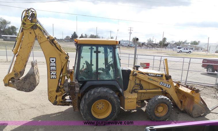 image for item J6180 1998 John Deere 310SE backhoe