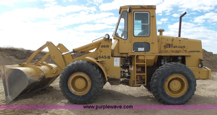 image for item J6182 Fiat-Allis 645B wheel loader
