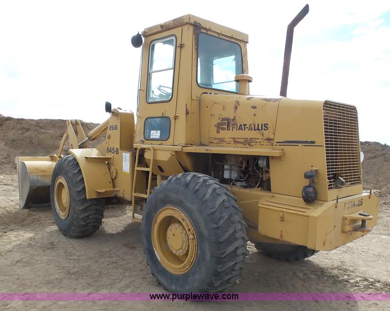 image for item J6182 Fiat-Allis 645B wheel loader