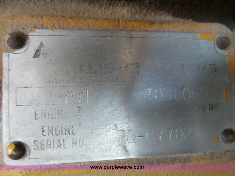 image for item J6182 Fiat-Allis 645B wheel loader