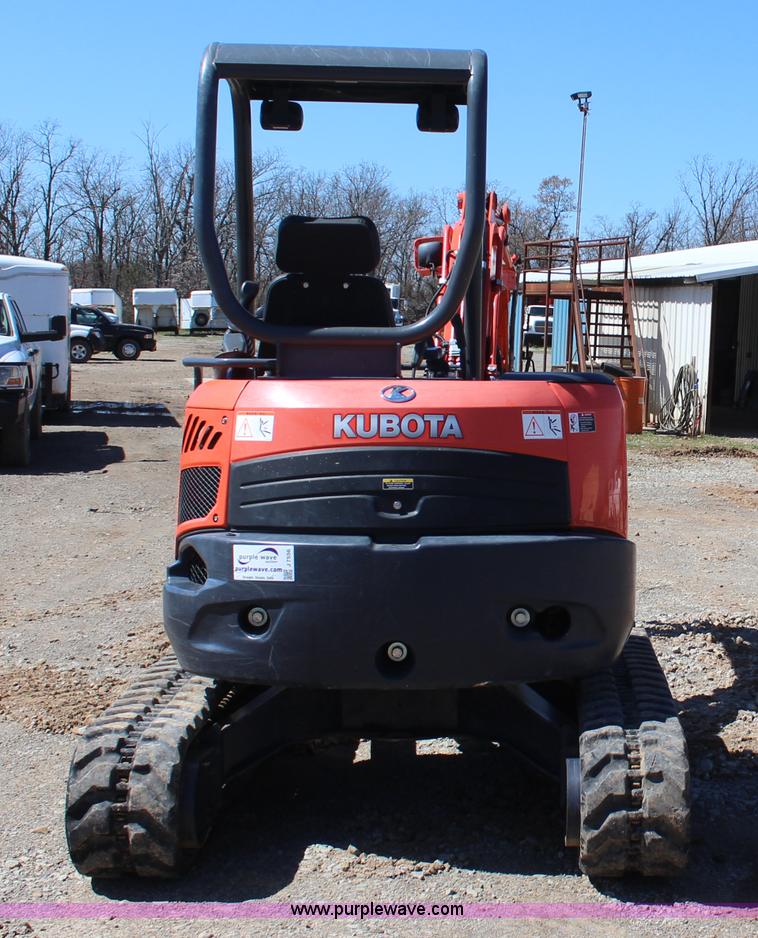 image for item J7556 Kubota U35 compact excavator