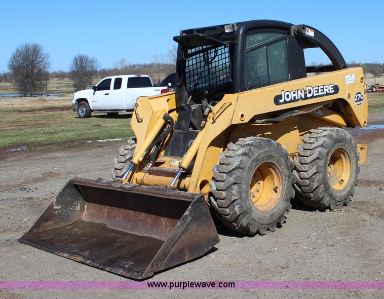 image for item J7558 2003 John Deere 270 skid steer