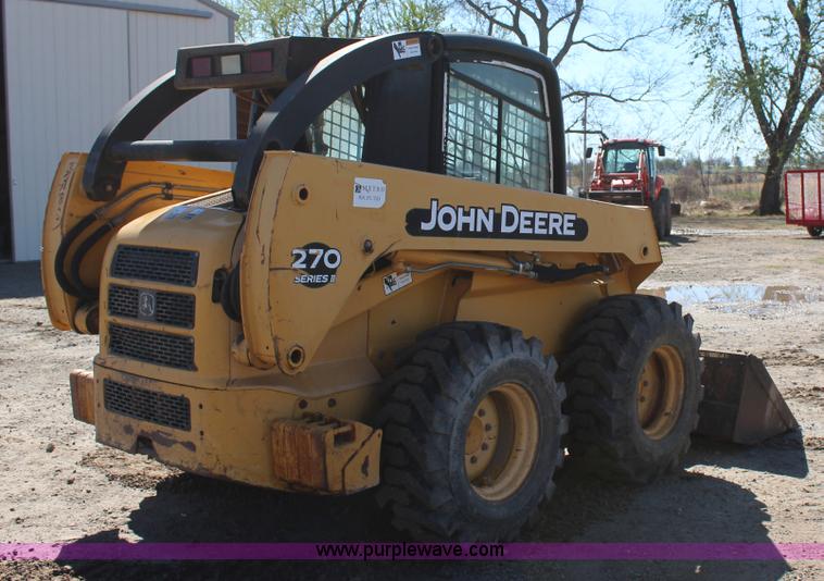 image for item J7558 2003 John Deere 270 skid steer