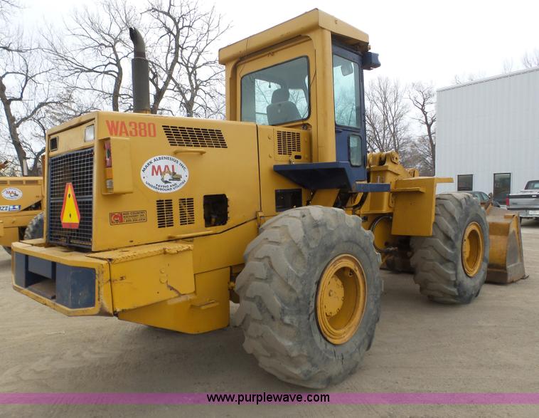 image for item J8955 1990 Komatsu WA380-1 wheel loader