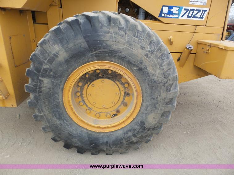 image for item J8956 Kawasaki 70 ZII wheel loader