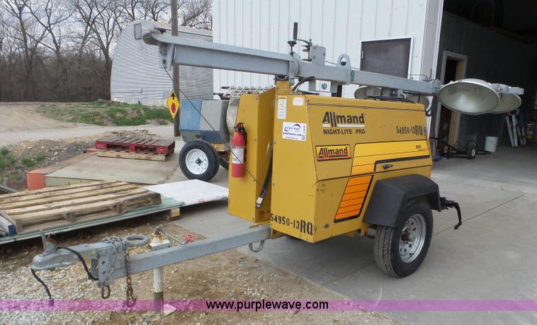 image for item J8959 Allmand Nite Lite Pro SHO light plant