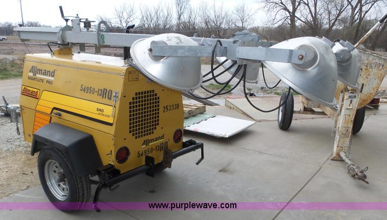 image for item J8959 Allmand Nite Lite Pro SHO light plant