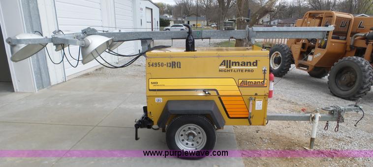 image for item J8959 Allmand Nite Lite Pro SHO light plant