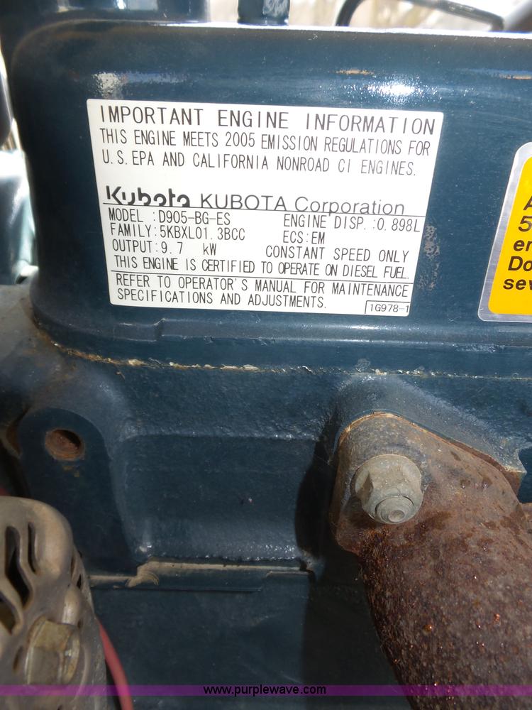 image for item J8959 Allmand Nite Lite Pro SHO light plant