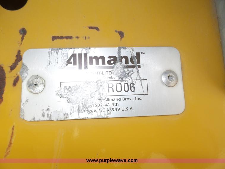 image for item J8959 Allmand Nite Lite Pro SHO light plant