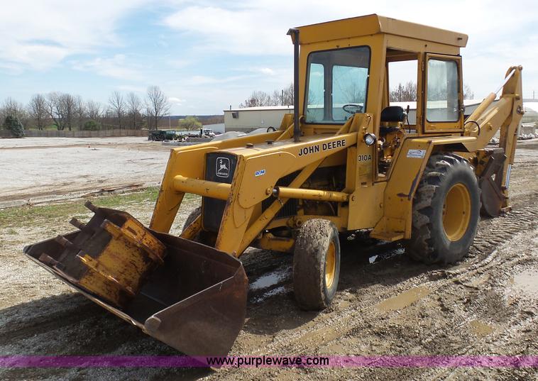 image for item K4277 John Deere 310A backhoe