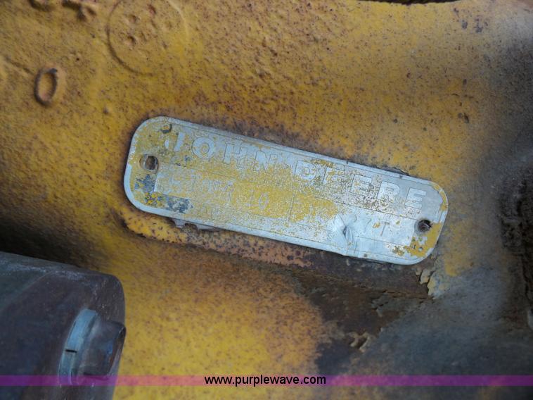 image for item K4277 John Deere 310A backhoe