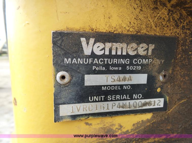 image for item K4281 Vermeer TS44A tree spade