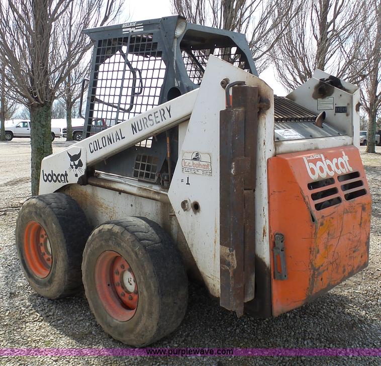 image for item K4288 Bobcat 843 skid steer