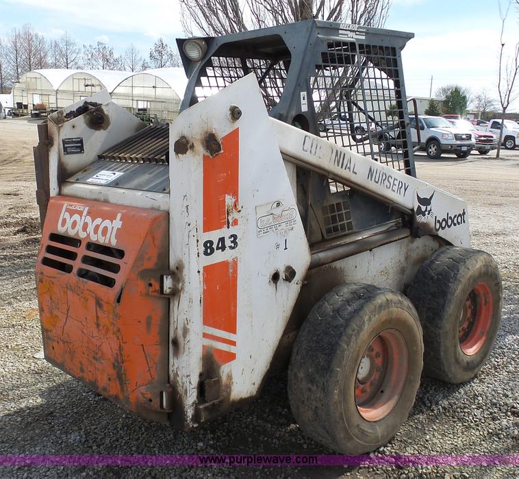 image for item K4288 Bobcat 843 skid steer