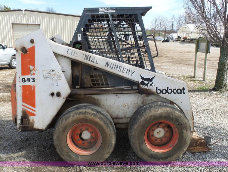 image for item K4288 Bobcat 843 skid steer
