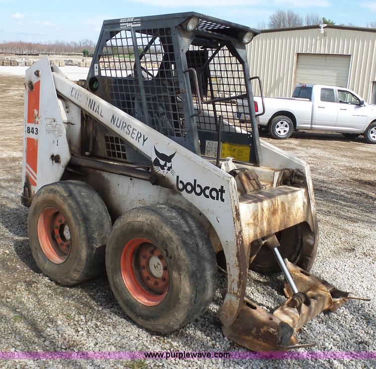 image for item K4288 Bobcat 843 skid steer