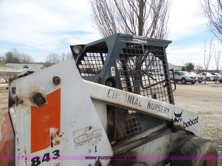 image for item K4288 Bobcat 843 skid steer