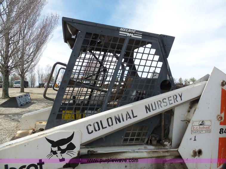 image for item K4288 Bobcat 843 skid steer