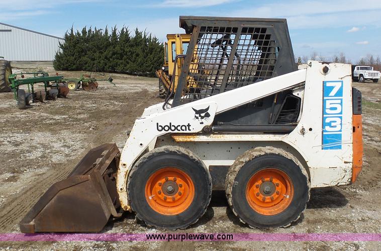 image for item K4290 1991 Bobcat 753 skid steer