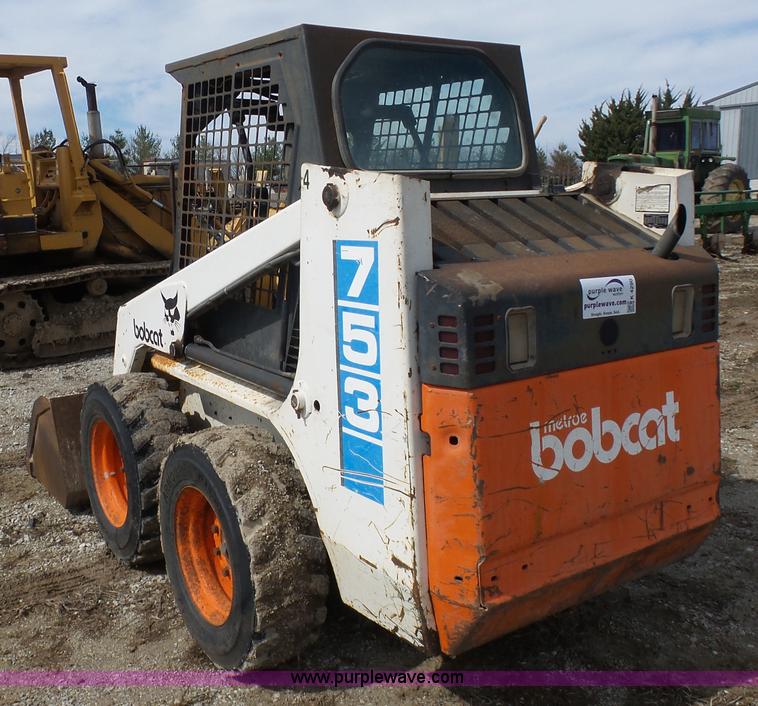 image for item K4290 1991 Bobcat 753 skid steer